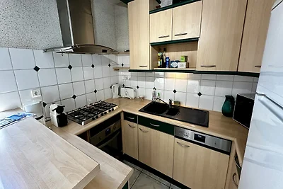 Familienunterkunft für 5 Personen mit Balkon