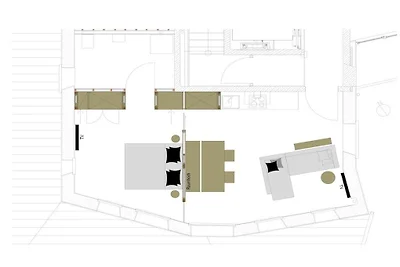 Ferienwohnung mit 1 Schlafzimmer