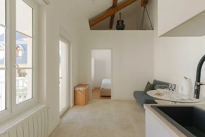 1-Zimmer-Wohnung mit 3 Personen, Balkon, im H...