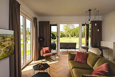 Luxuriöse Panorama-Lodge mit Whirlpool