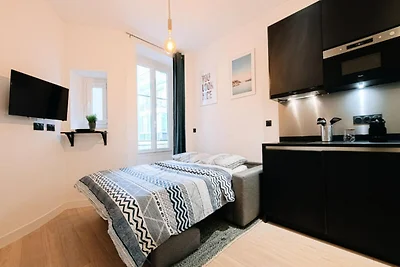 Wohnung in Carré d'Or in Strandnähe