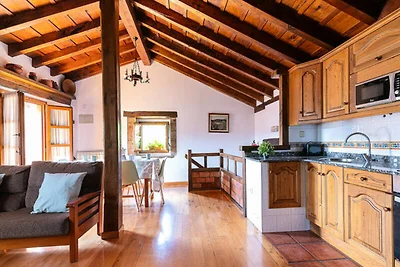 Casa a Liébana con vista sulle montagne