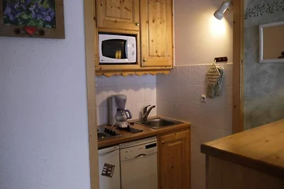 Apartment in Méribel mit Blick auf die...