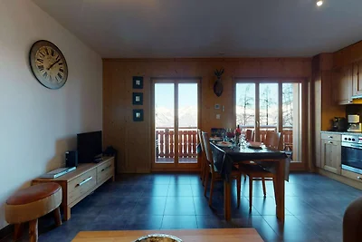 Moderne Wohnung in Veysonnaz