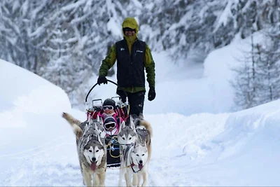 Wohnung in Vars Les Claux mit Ski-In Zugang