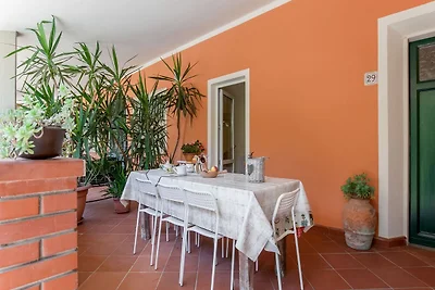 Ferienhaus mit Garten am Meer