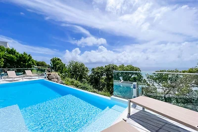Villa a Saint-François con piscina a sfioro