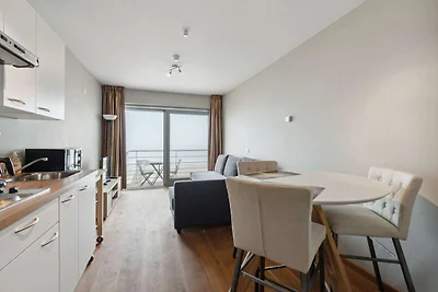 Gemütliches Studio mit Meer- und Strandblick