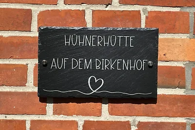 Hühnerhütte auf dem Birkenhof