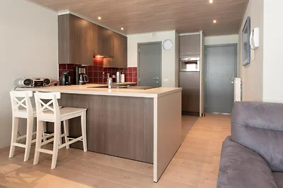Apartment mit seitlichem Meerblick in Ostende