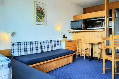 Apartment in Les Arcs mit Blick auf das Tal