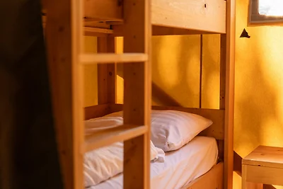 Schönes Safarizelt mit Badezimmer im...