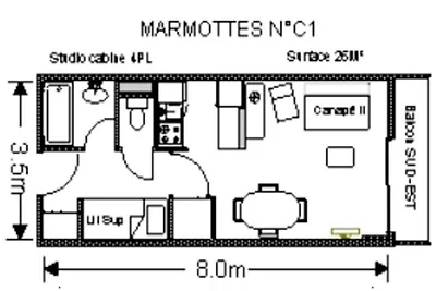 Ferienhaus in der Nähe der Skipisten in den...