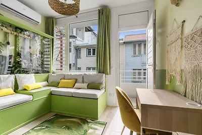 Centraal appartement met terras