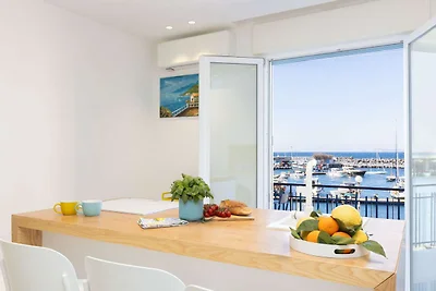 Apartment mit Hafenblick in Marina di Cassano