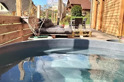 Ferienhaus bei Dabo Rock mit Spa