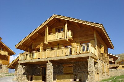 Luxury chalet with fireplace in the area of A...