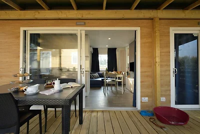 Mobilehome mit Whirlpool im Caravanpark della