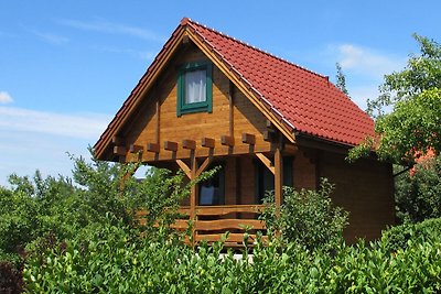 Schönes Ferienhaus in Lubin mit Garten