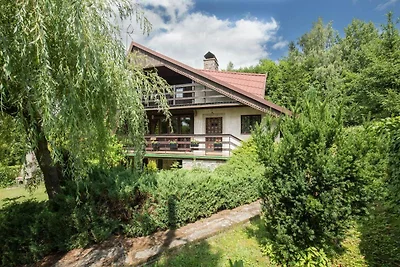 Ferienhaus am Radunskie See mit Sauna