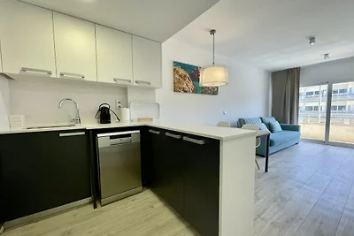 Appartement voor vier personen met één kamer