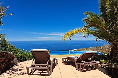 Holiday home in Tijarafe with swimming pool