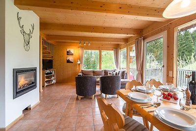 Holzchalet unweit des Skigebietes Kreischberg
