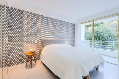 Appartement in Cannes met uitzicht op het zwe...