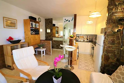 Spazioso appartamento con barbecue a Roses