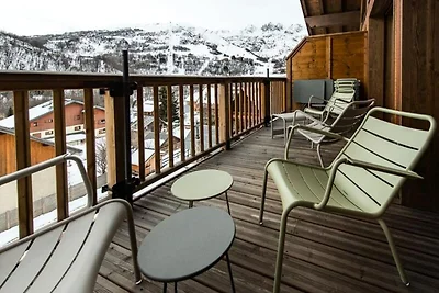 Apartment im Dorf mit Zugang zum Skilift