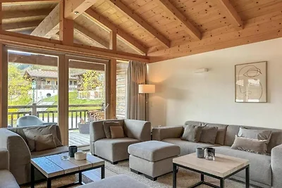 Chalet-Refugium mit Sauna in Wald