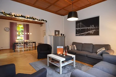 Wohnung im Weserbergland mit Garten