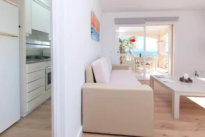 Voll ausgestattete Wohnung in Strandnähe