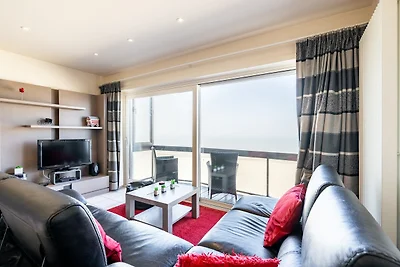 Appartement in Blankenberge met zeezicht