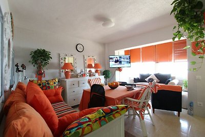 Apartment mit Meerblick in La Manga mit Garte...