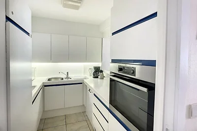 Wohnung nahe Albert Strand mit Terrasse