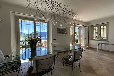 Villa am See mit Panoramablick