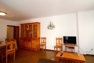 Apartment in Lescala mit Balkon