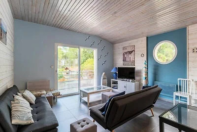 Villa a Biscarrosse vicino al lago e alla...