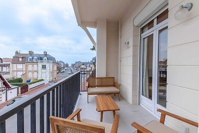 Appartement 4 personen met balkon 500m van he...