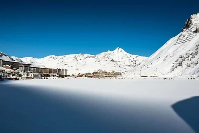 Seeblick, auf der Piste