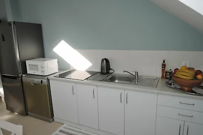 Großes Ferienhaus in Wiselka für 12 Personen.