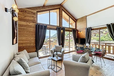 Ferienwohnung in Morzine mit Panoramablick