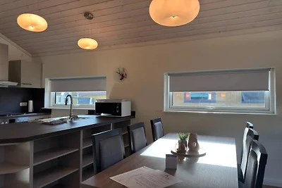 Skandinavisches Ferienhaus mit Sauna in Bad...