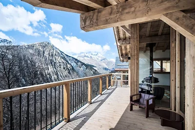 Chalet in Villarabout met sauna en bioscoop