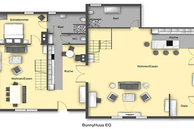 Ferienhaus in Oberndorf mit Barbecue