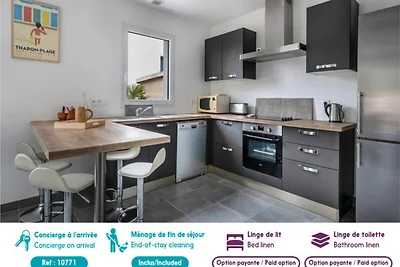 Haus in Tharon-Plage am Strand