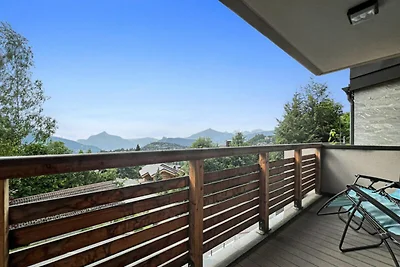 Apartment in Les Carroz mit Zugang zu den...