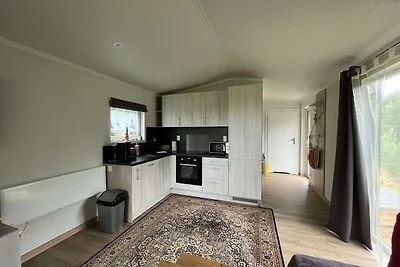 Ferienhaus in Nowe Warpno mit Garten