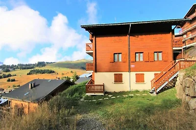 Appartement in Les Saisies met uitzicht op de...